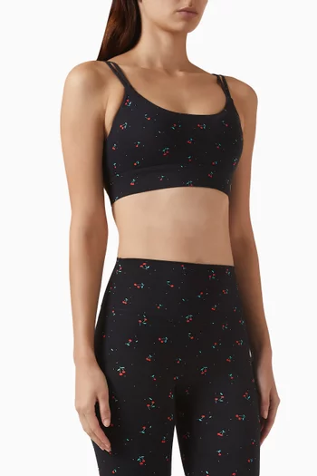 Luxe Blossom Sports Bra