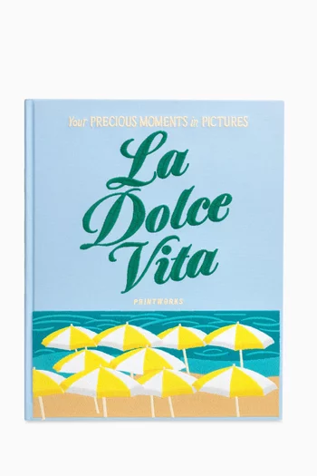 Dolce Vita Embroidered Photo Album