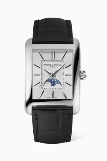 Classics Carrée Moonphase Automatic Watch, 42.3mm
