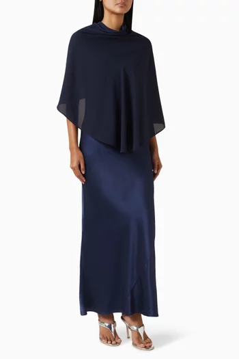 Lilibeth Maxi Dress in Silk