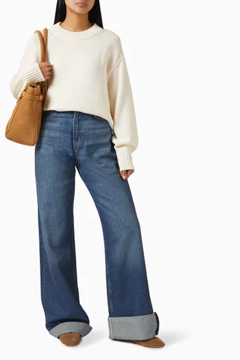 Cove Oversized Sweater in Cotton-knit