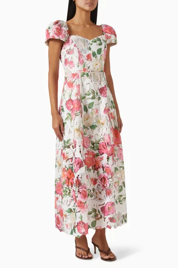 Roselle A-line Maxi Dress