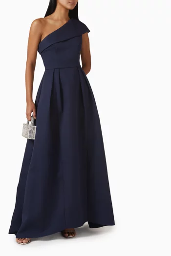 Saphine One-shoulder Gown