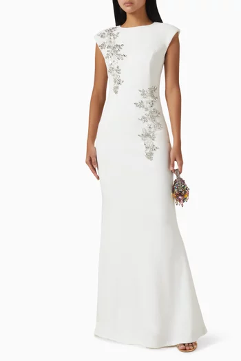 Veda Sequinned Maxi Dress