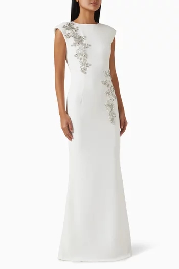Veda Sequinned Maxi Dress