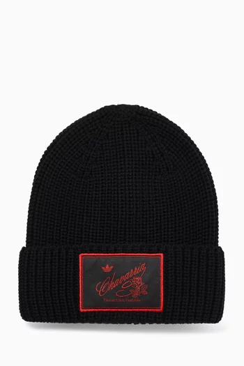 Logo Beanie in Knit