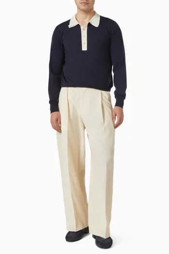 Henry Polo T-shirt in Merino-wool
