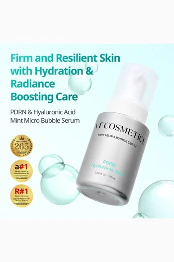 PDRN Hyaluronic Acid Mint Micro Bubble Serum, 70ml