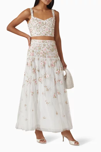Eden Rose Ankle Skirt