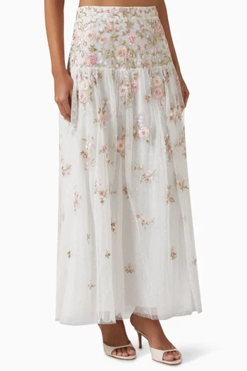 Eden Rose Ankle Skirt