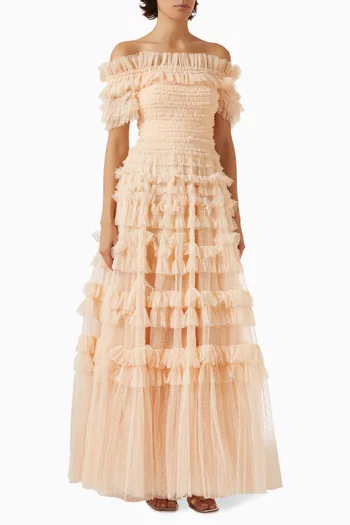Lisette Ruffle Gown