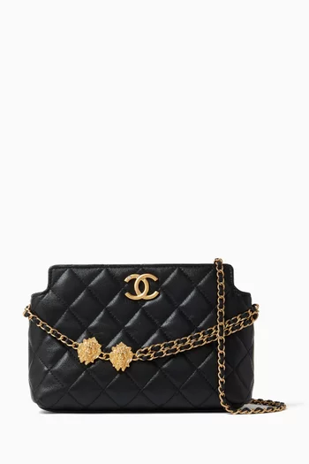 Matelassé 2-way Handbag in Lambskin
