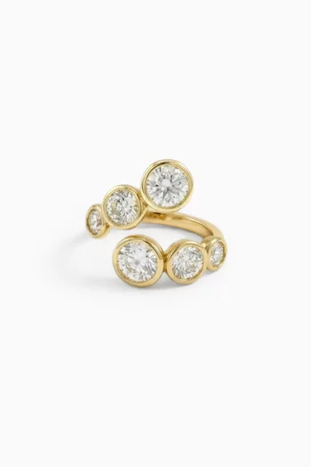 Voluta Adjustable Ring in 14kt Gold Vermeil