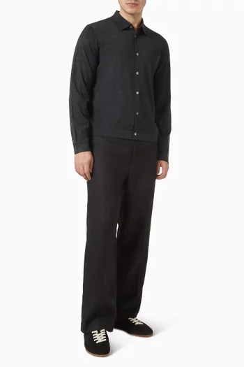 Relaxed-fit Straight-leg Pants in Linen