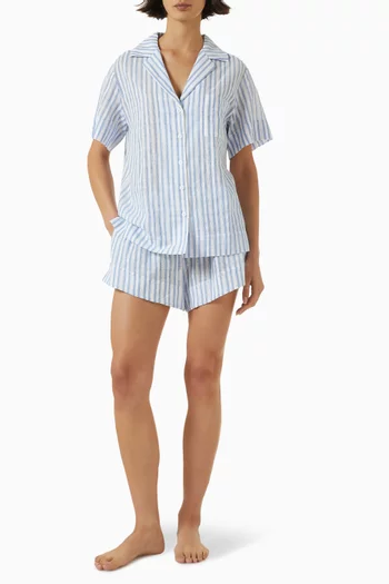 Leliani Pyjama Shorts Set in Cotton