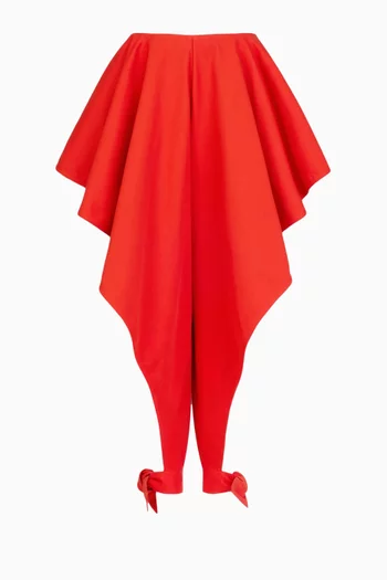 Sanguine Panelled Pants in Cotton-poplin