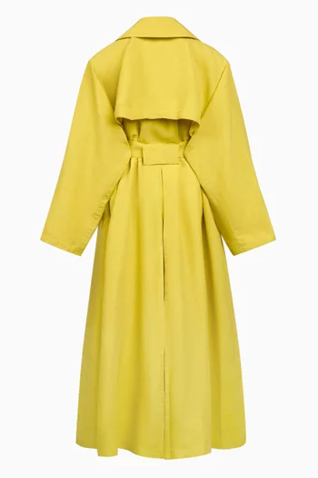 Trench Coat in Poplin