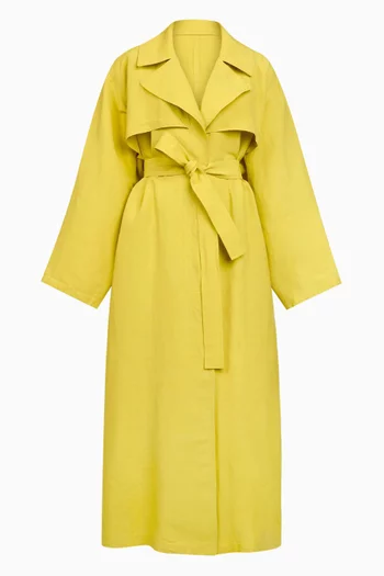 Trench Coat in Poplin