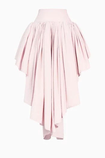 Petticoat Maxi Skirt in Nylon