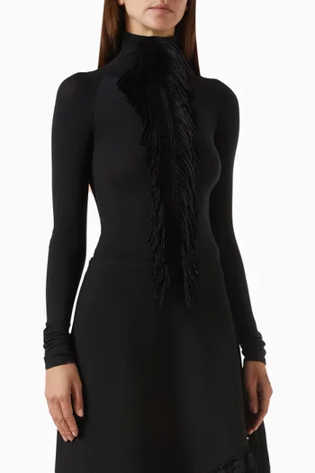 Fringed Bodysuit
