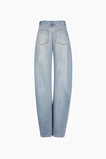 Round-fit Jeans in Denim