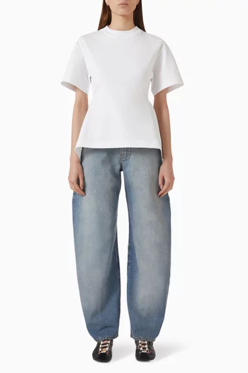 Round-fit Jeans in Denim