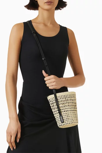 x Paula's Ibiza Braid Pocket Pouch in Iraca Palm