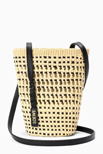 x Paula's Ibiza Braid Pocket Pouch in Iraca Palm