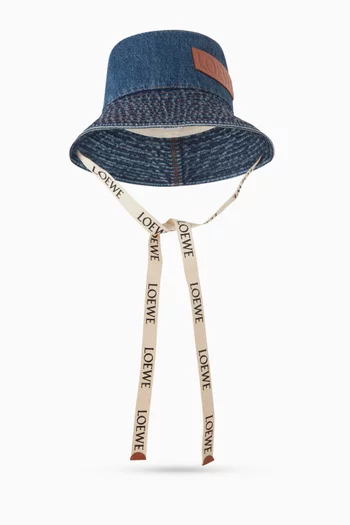 x Paula’s Ibiza Fisherman Hat in Denim