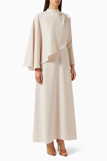 Draped Maxi Dress
