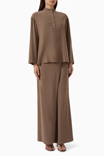Cape Co-ord Set in Modal-blend