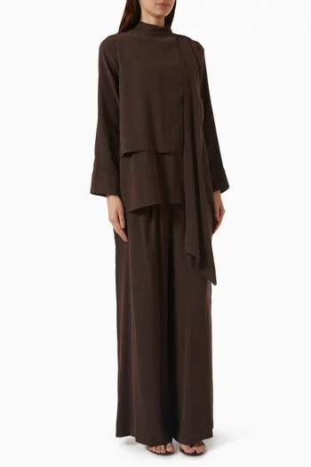 Scarf Co-ord Set in Modal-blend