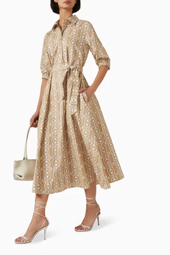 Papiro Dress in Cotton-poplin
