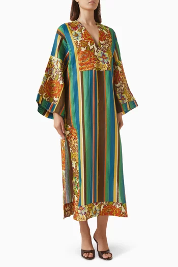 Charlie Midi Dress in Linen