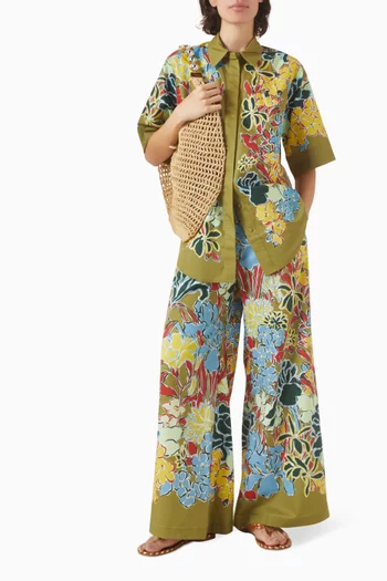 Solstice Pants in Cotton-blend