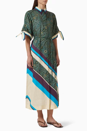 Joni Shirtdress in Linen Blend