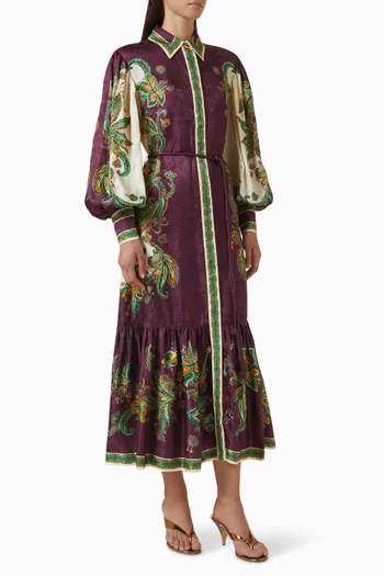 Ruthie Shirtdress in Viscose Blend