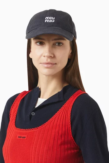 Baseball Cap in Denim