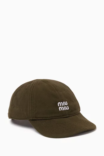 Baseball Cap in Denim
