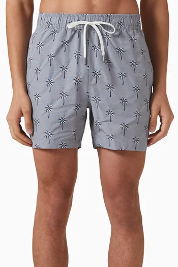 Charles Jacquard Swim Shorts