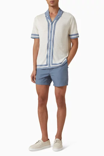 Knit Camp Shirt in Linen