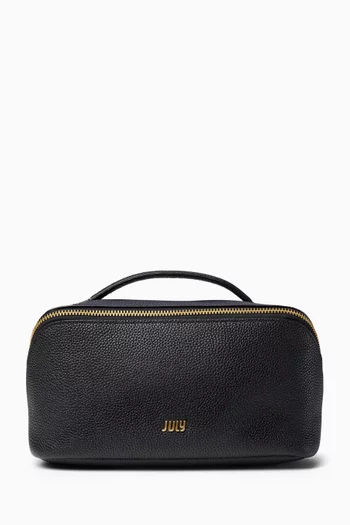 Everyday Beauty Bag in Leather