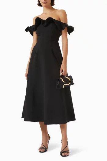 Dali Flared Midi Dress
