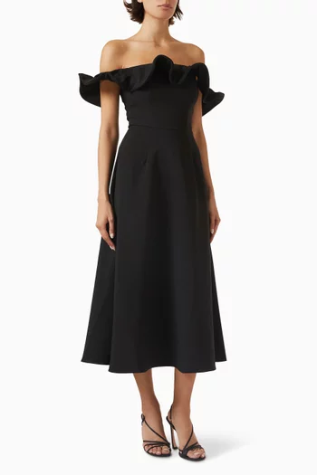 Dali Flared Midi Dress