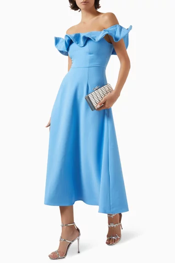 Dali Flared Midi Dress