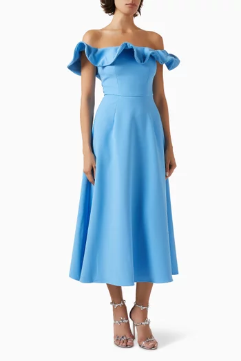 Dali Flared Midi Dress