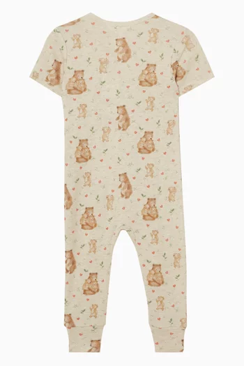 Mamma Love Zip Growsuit in Organic Cotton