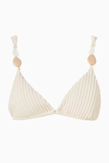 Kuna Bead-detail Bikini Top