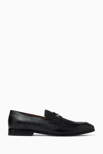 Regent Loafers in Grained Leather