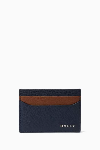 Essential Card Holder in Grained Leather